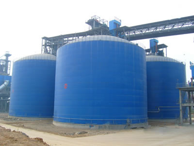 华南热作学院水泥钢板库改造